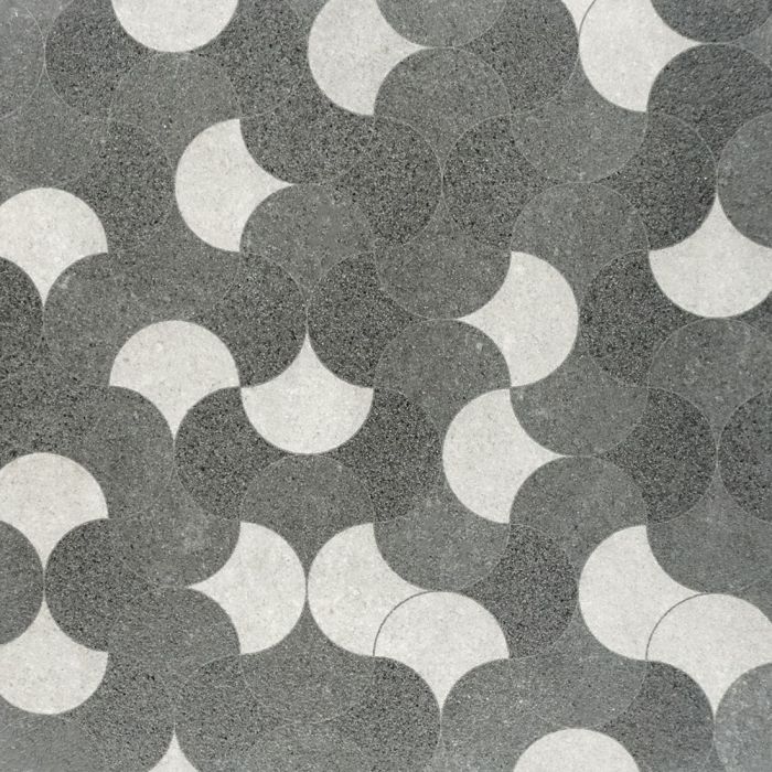 Betonique Stone Decor Dark 60x60x4cm Antraciet