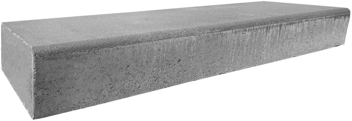 Traptrede De Luxe 15x40x120cm Grijs