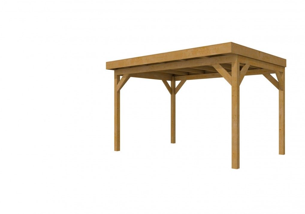 Douglasvision Buitenverblijf Comfort 400x270cm, groen geïmpregneerd