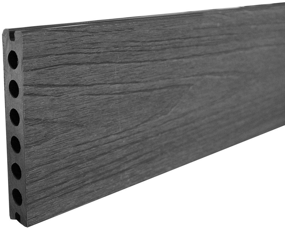 Gardendecking Composiet Vlonderplank 2,3x13,8x300cm Grey Wood