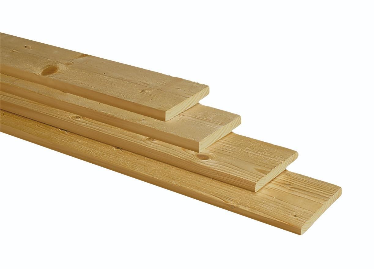 Scandinavisch vuren geschaafde plank 1,8x14,5x300cm (W06406)