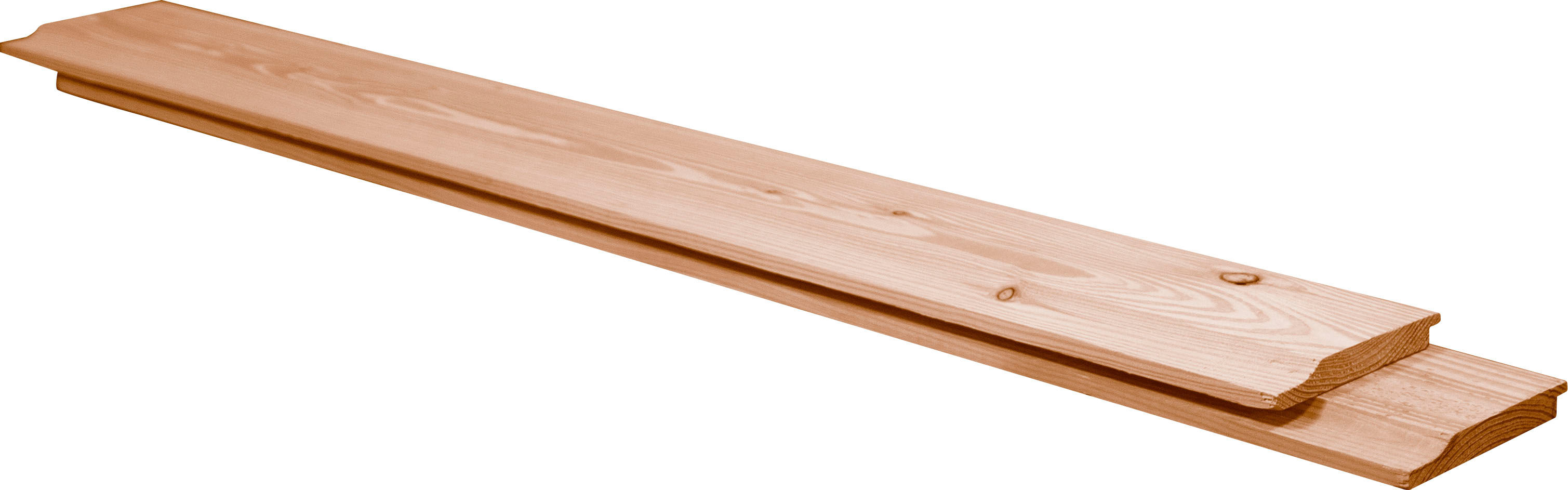 Douglas geschaafd gevel rabat 1,8x14,5x400cm, groen geïmpregneerd (W44291)