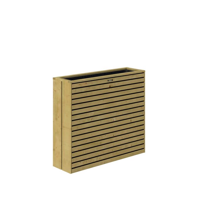 Elan Terrasbloembak, 93x30x103cm groen geïmpregneerd (1063082)