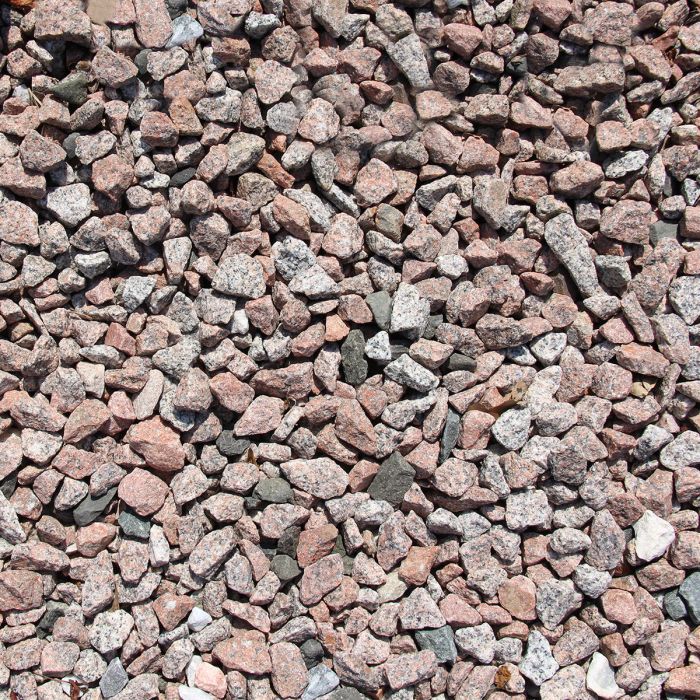 Graniet Split Rood/Grijs 8-16mm - Zakgoed