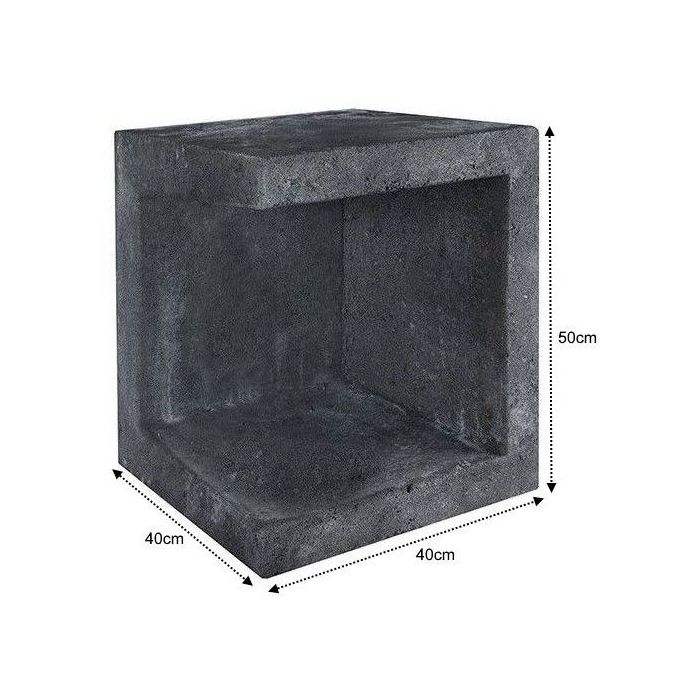 U-Element Hoek 40x40x50cm zwart