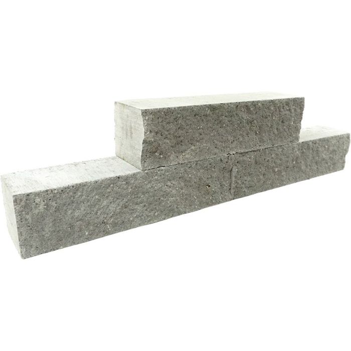Rockstone 60x15x15cm grijs/zwart