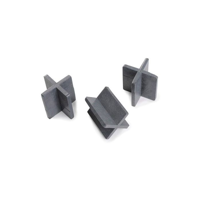 Voegkruis herbruikbaar zwart 5mm 50x55mm (50st.)