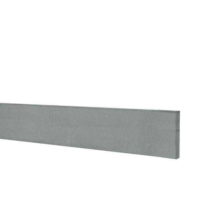Betonplaat glad 3,5x24,0x224cm grijs, ongecoat (W13417)