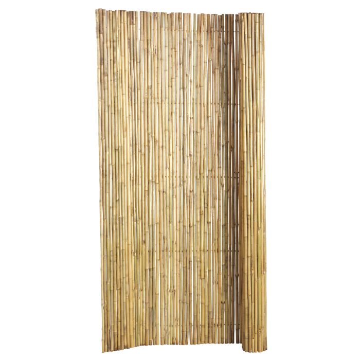 Bamboescherm op rol 180x180cm Gelakt (W17080)