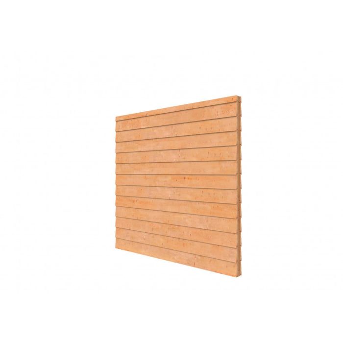 Douglas buitenverblijf Comfort/DHZ zijwand zweeds rabat dubbelzijdig 246,5x224cm, onbehandeld (W40950)
