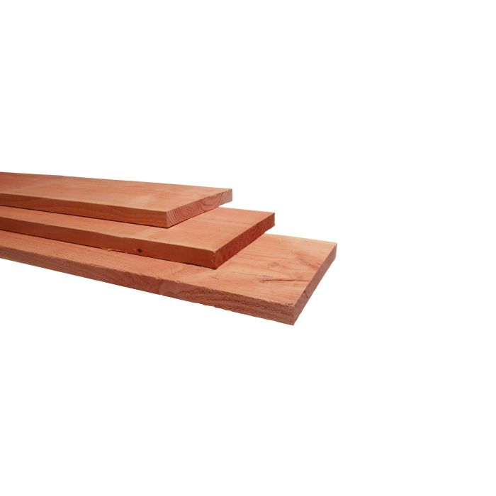 Douglas fijnbezaagd plank 1,5x14,0x180cm groen geïmpregneerd (W44995)