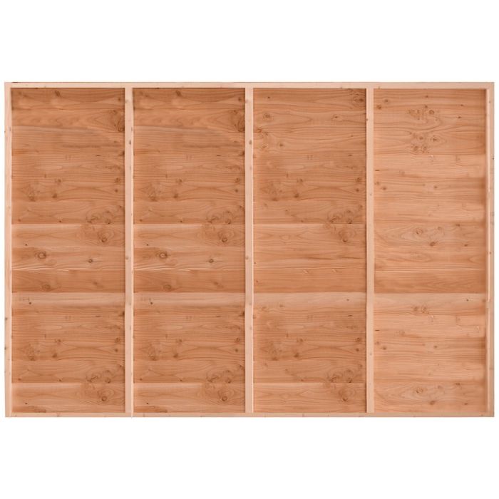 Wand C enkelzijdig rabat 224x278,5cm onbehandeld
