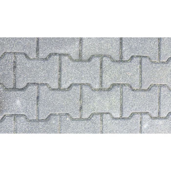 Gebruikte beton H-profielklinker 10cm Grijs (los gestort)