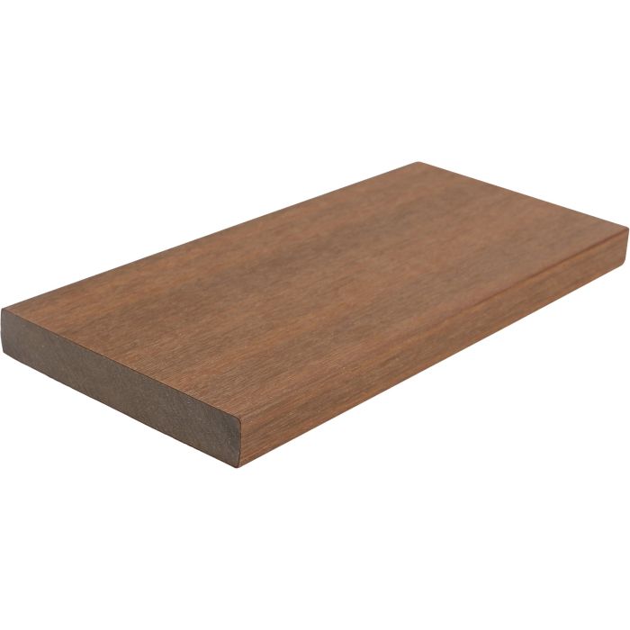 NewTechWood composiet co-extrusie kantplank houtstructuur 2,3x13,8x300cm, Teak