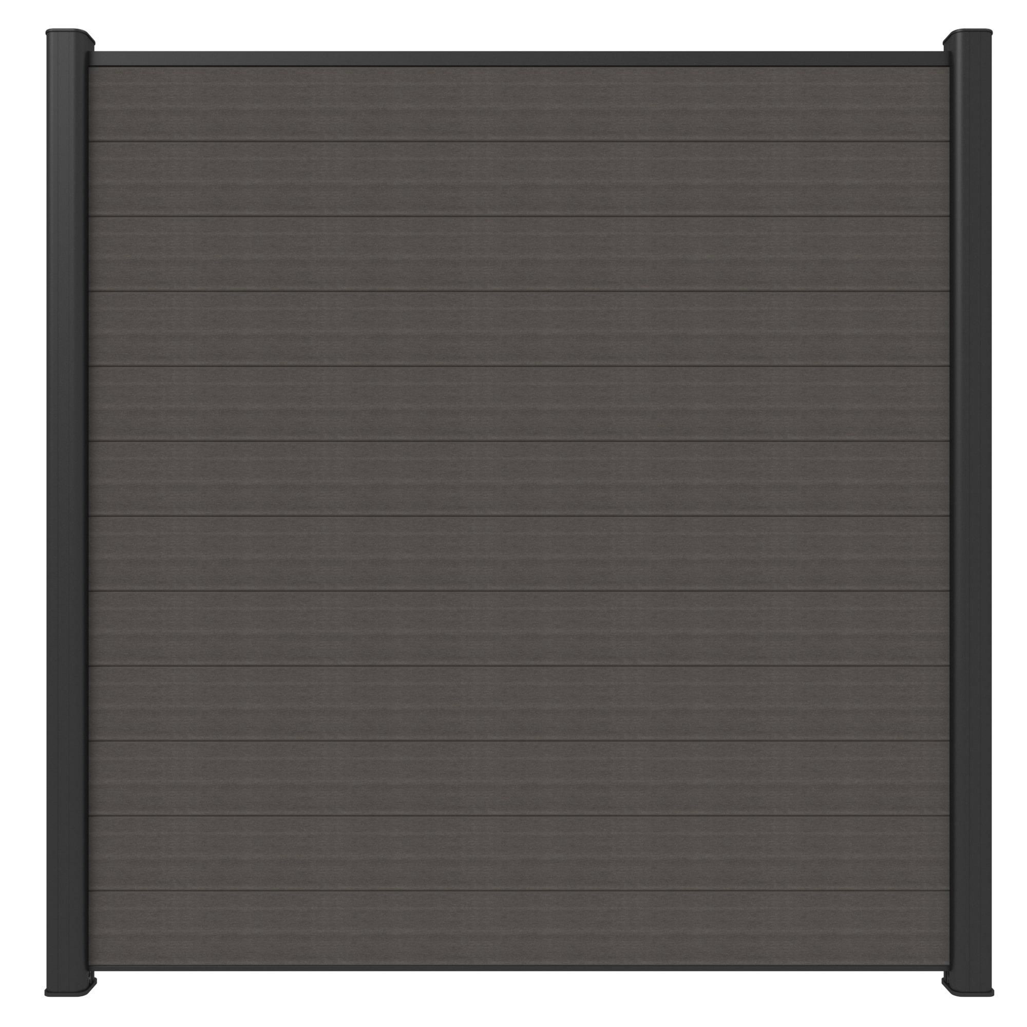 NewTechWood Co-extrusie composiet scherm 180x180cm Silver Gray (1064251)