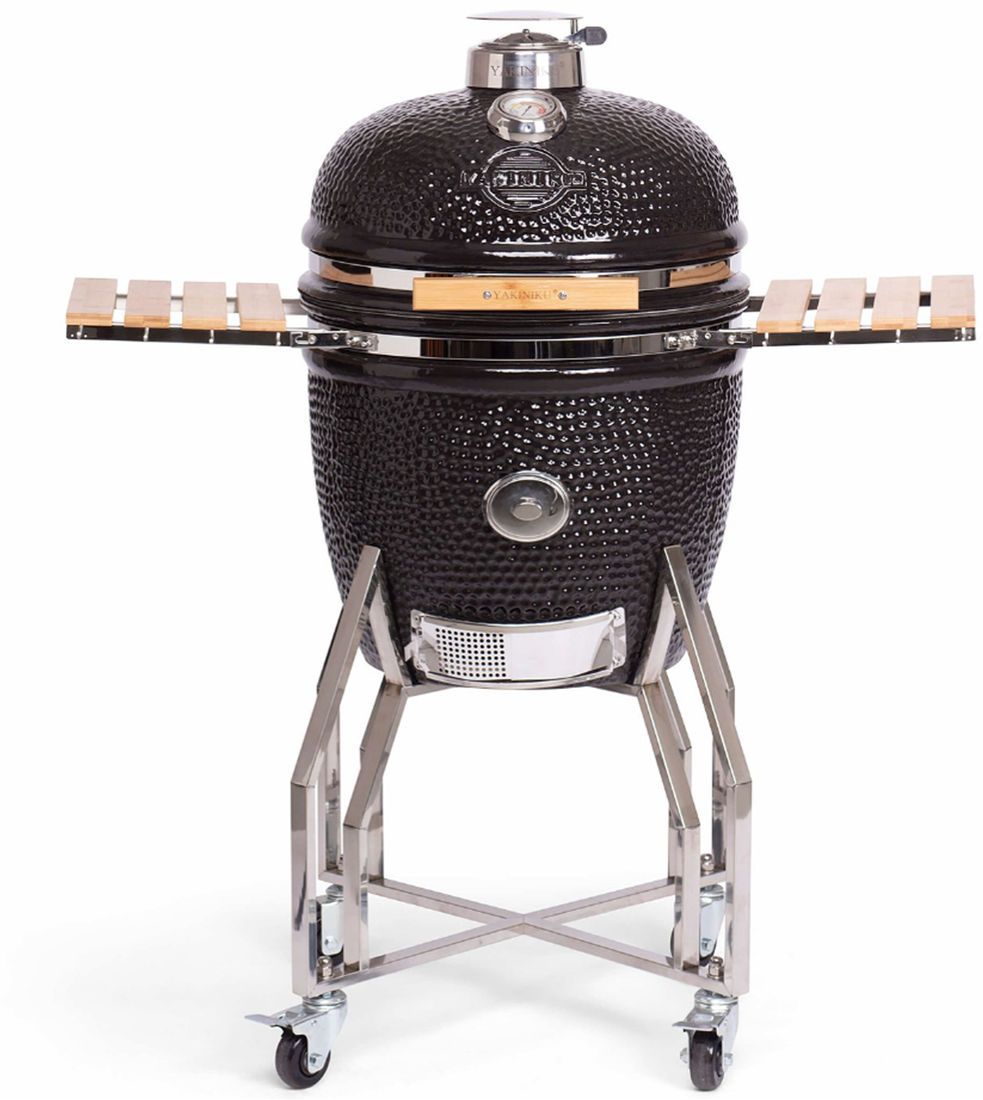 Yakiniku-19 Grill Large incl. onderstel en zijtafels en proset