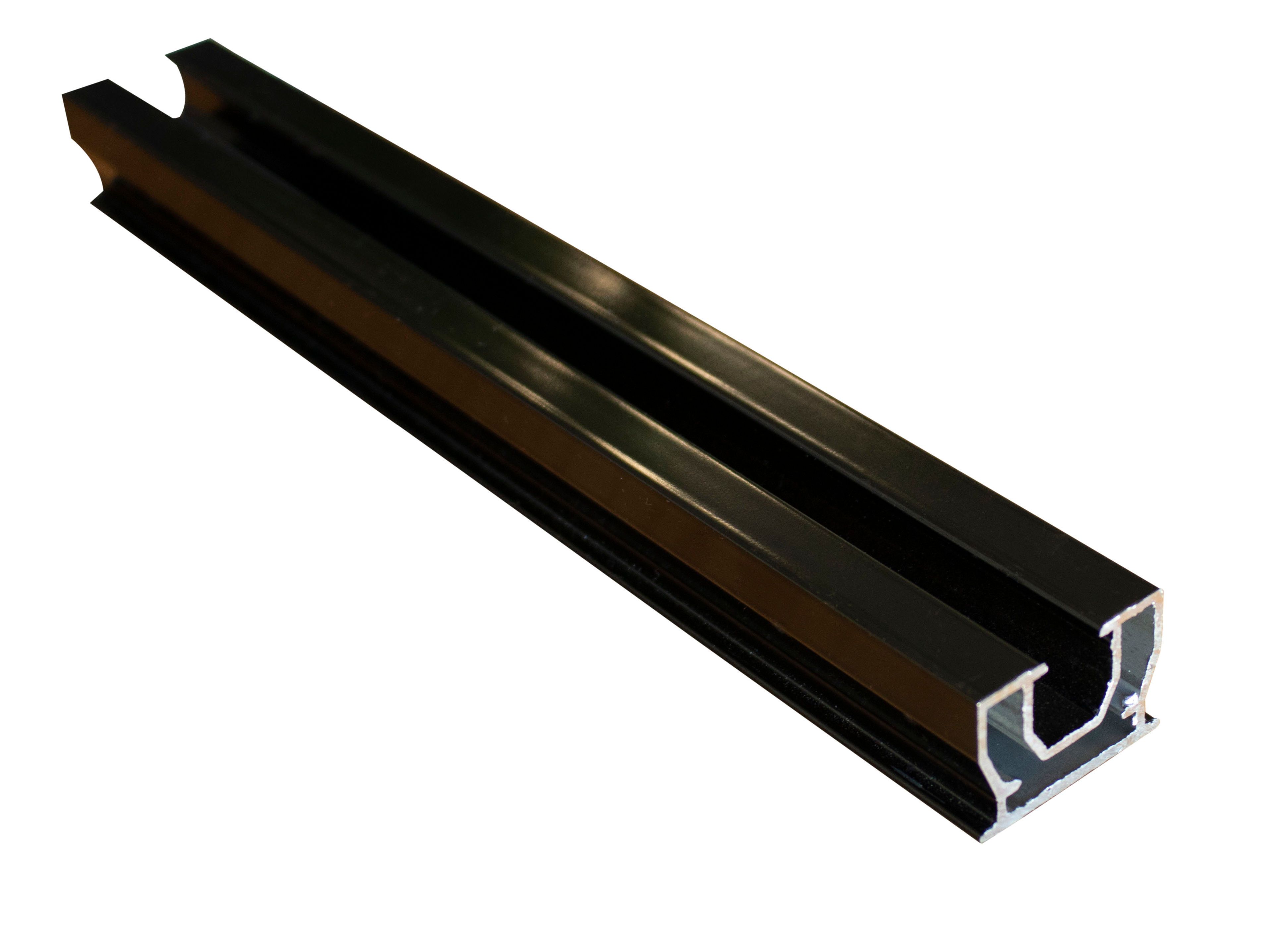 Aluminium onderregel 3,5x2,5x400cm t.b.v. terrasmontagesysteem. (W23595)