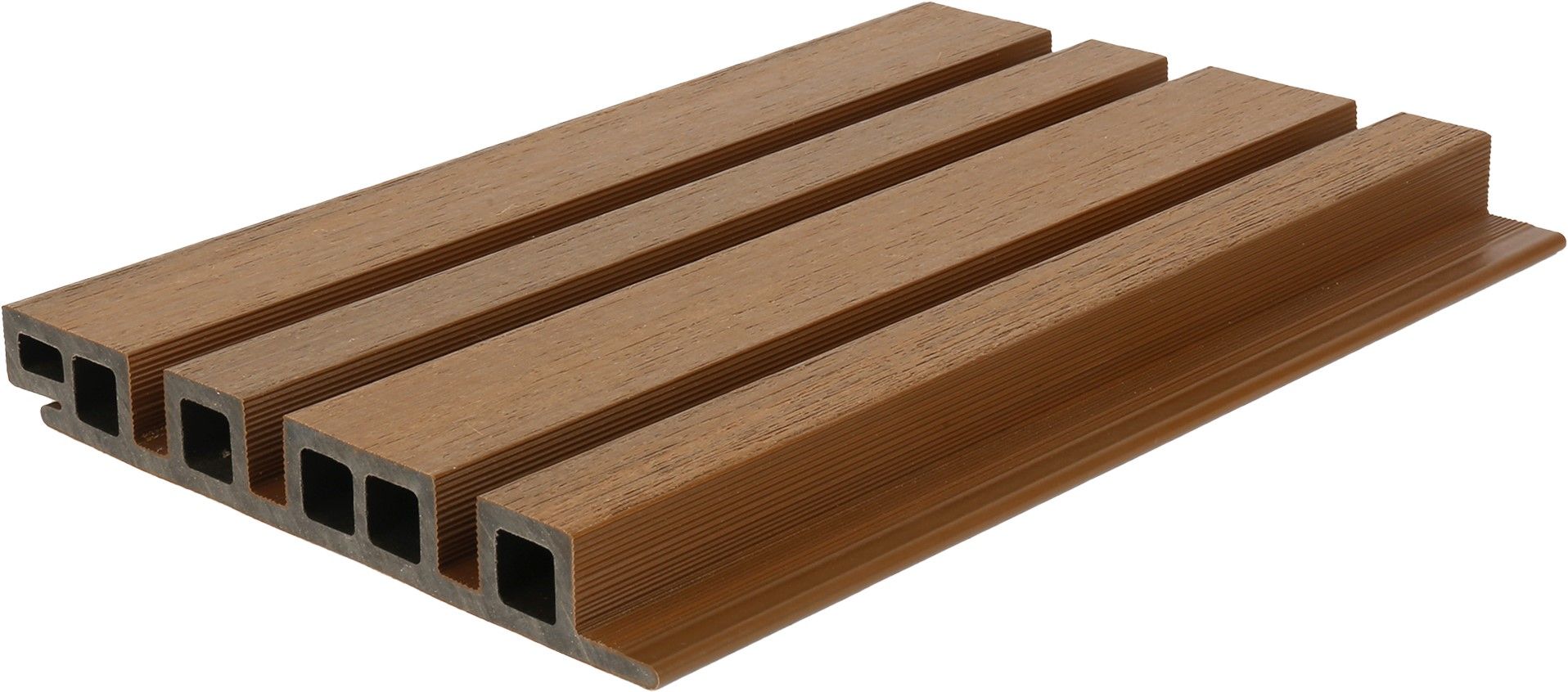 NewTechWood composiet co-extrusie wand bekleding castellation 4325 profiel, 2,5x19,6x290cm, Red Cedar