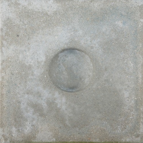 Knikkertegel 30x30x6cm Grijs