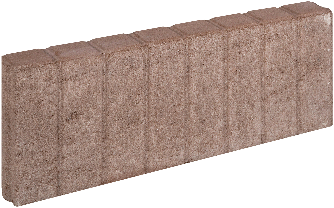 Mini Blokjesband 6x20x50cm Bruin