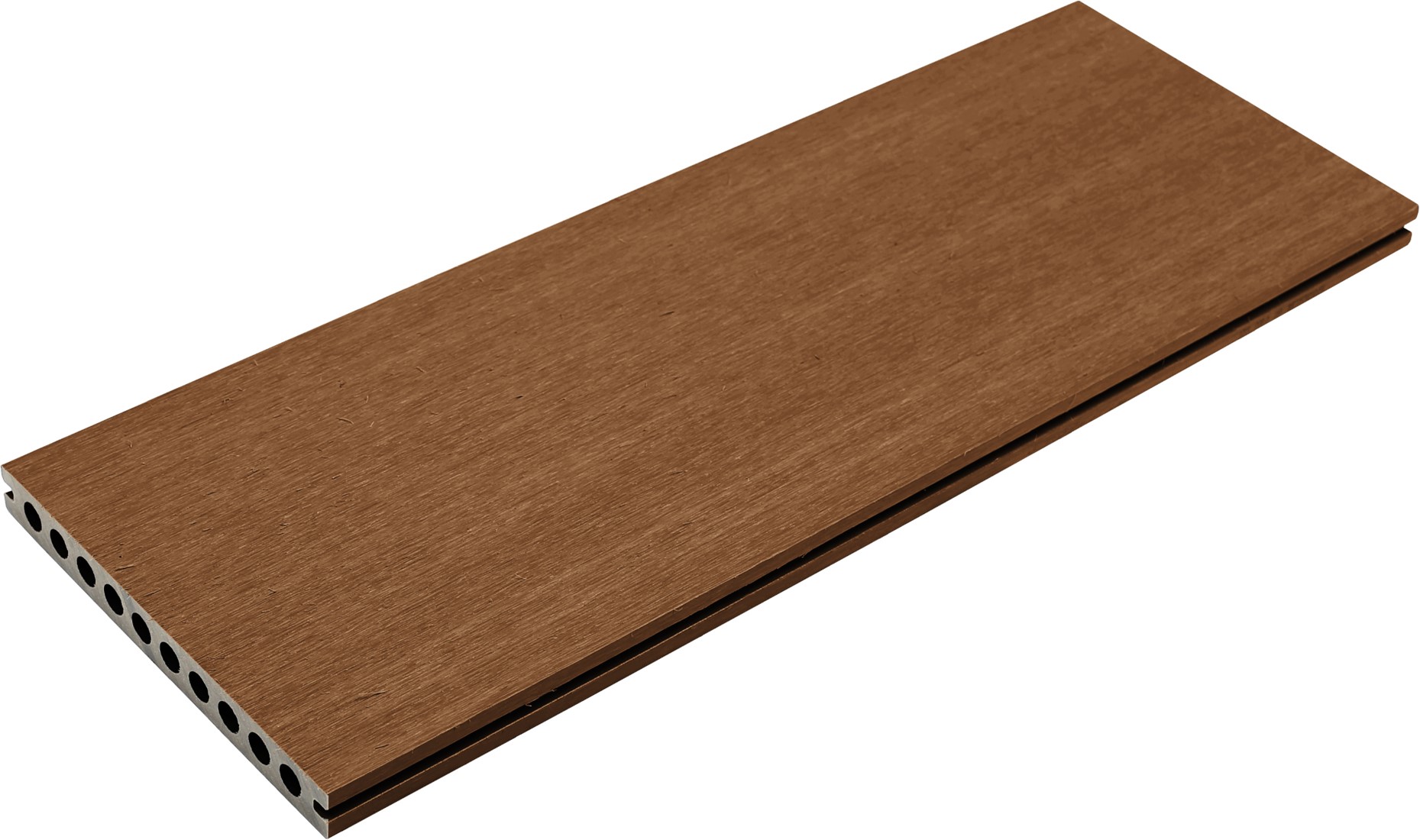 NewTechWood composiet co-extrusie dekdeel houtstructuur 2,3x21x400cm Teak