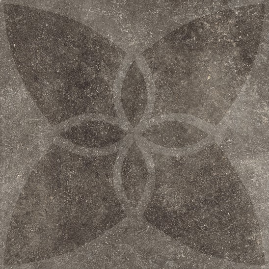 Solostone 70x70x3,2cm Decor Hormigon Butterfly Antra
