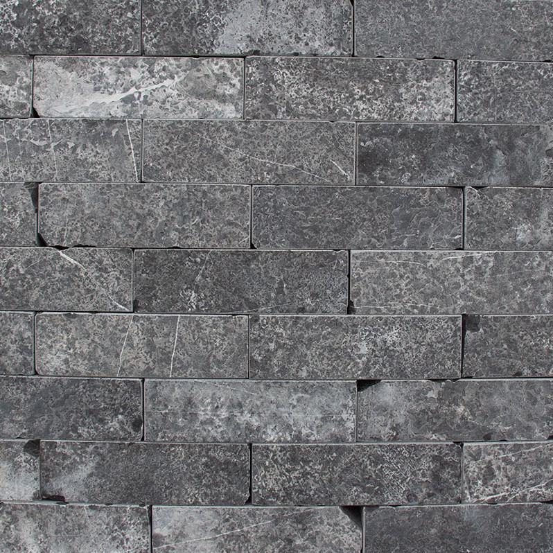Vietnamees hardsteen dikformaat 6x20x6,5cm Flamed met facet
